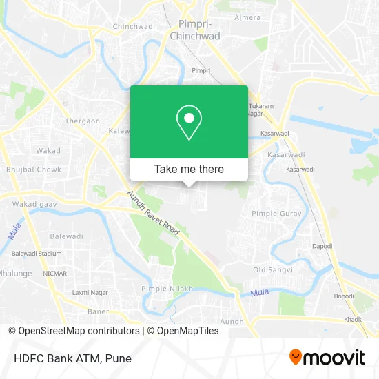 HDFC Bank Atm map