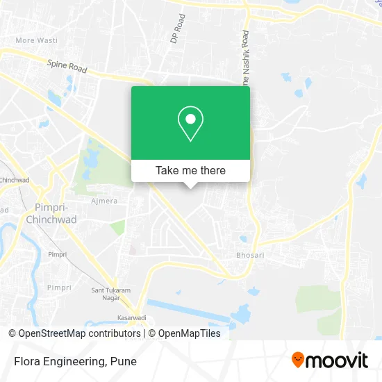 Flora Engineering map