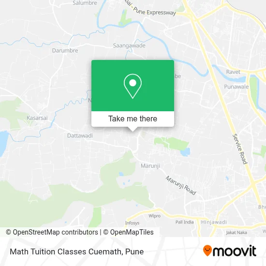 Math Tuition Classes Cuemath map