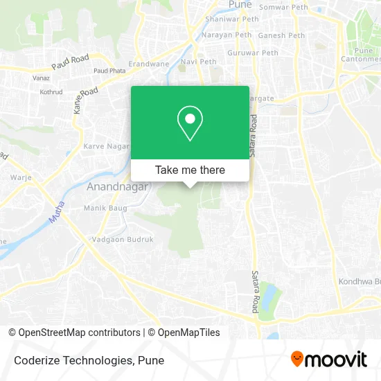 Coderize Technologies map