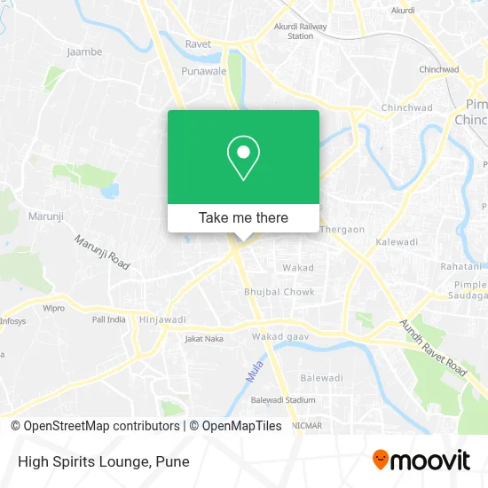 High Sprits Lounge map