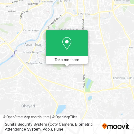 Sunita Security System (Cctv Camera, Biometric Attendance System, Vdp,) map