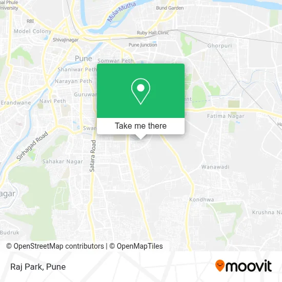 Raj Park map