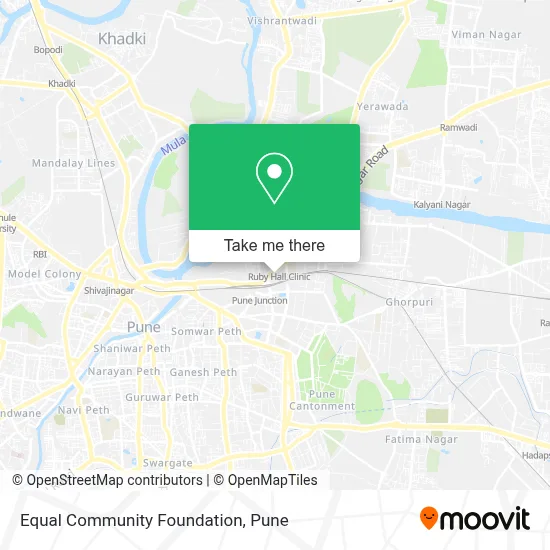 Equal Community Foundation map