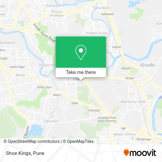 Shoe Kings map