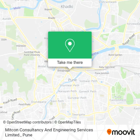 Mitcon Consultancy And Engineering Services Limited. map