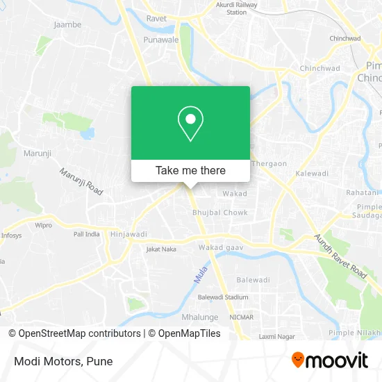 Modi Motors map