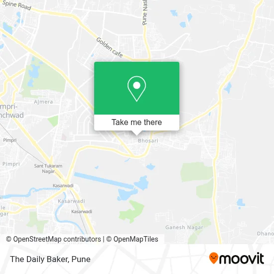 The Daily Baker map