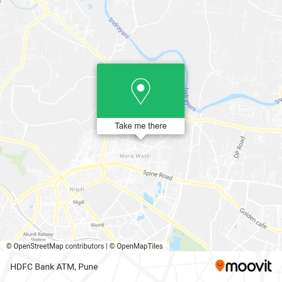 HDFC Bank Atm map