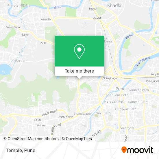 Temple map