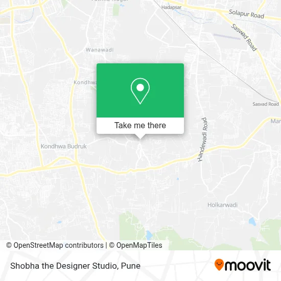 Shobha the Designer Studio map