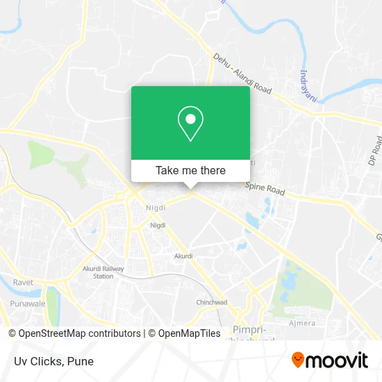 Uv Clicks map