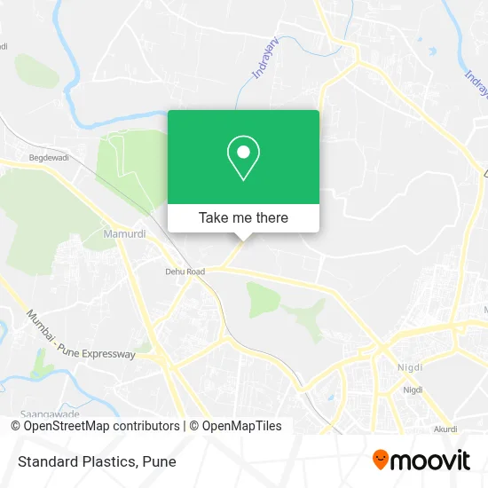 Standard Plastics map