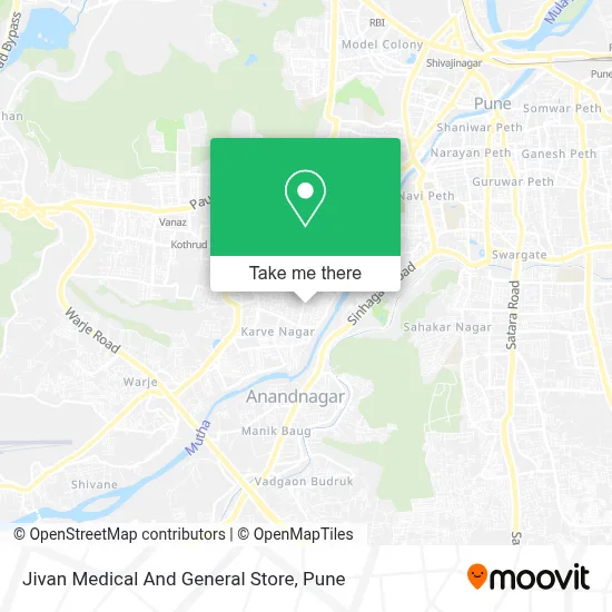 Jivan Medical And General Store map