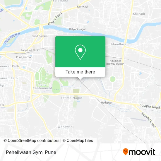 Pehellwaan Gym map