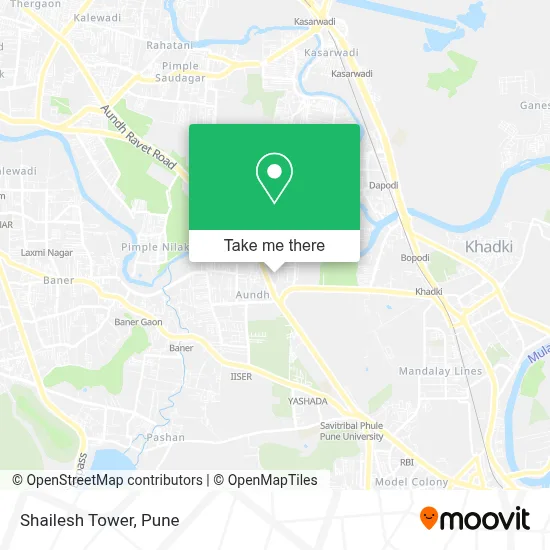 Shailesh Tower map