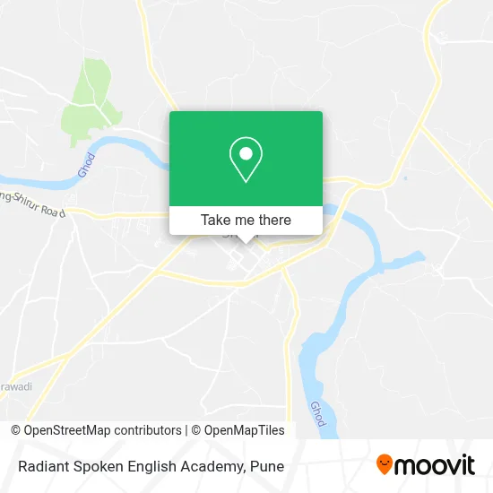 Radiant Spoken English Academy map