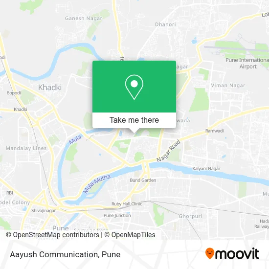 Aayush Communication map