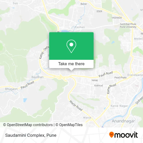 Saudamini Complex map