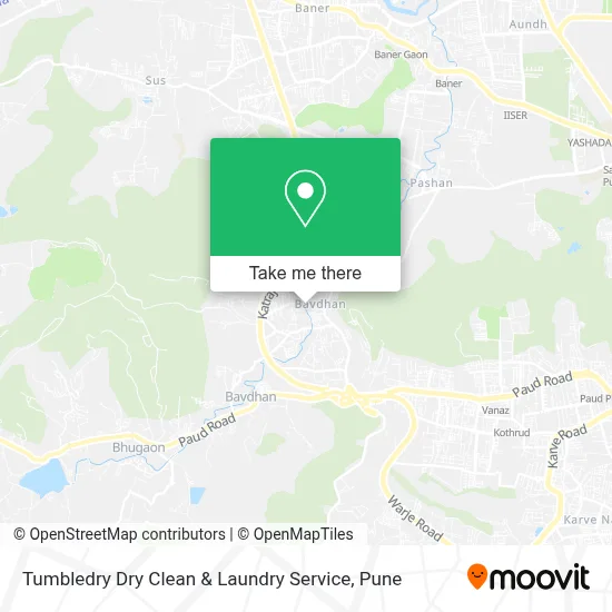 Tumbledry Dry Clean & Laundry Service map