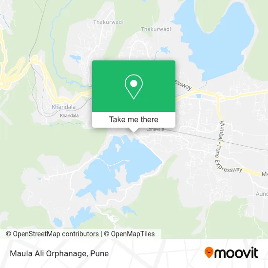 Maula Ali Orphanage map