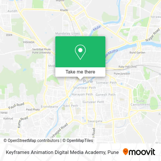 Keyframes Animation Digital Media Academy map