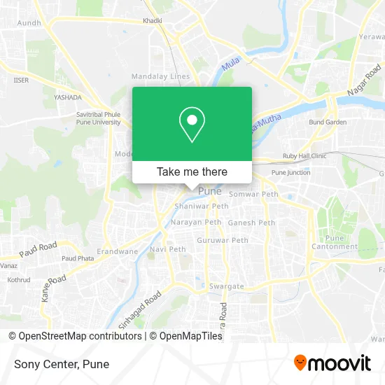Sony Center map