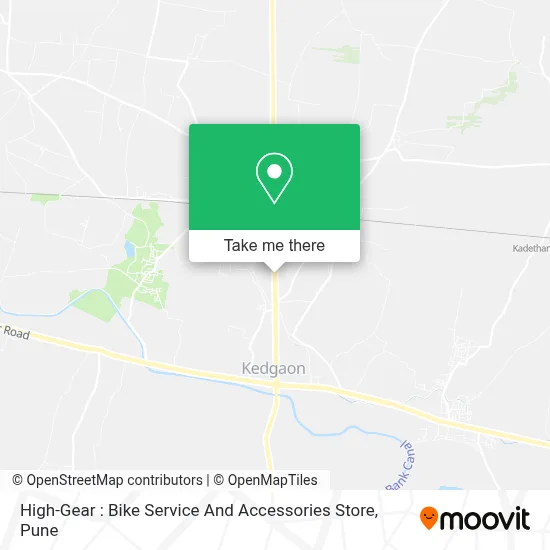 High-Gear : Bike Service And Accessories Store map