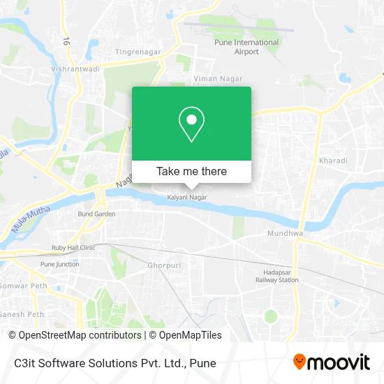 C3it Software Solutions Pvt. Ltd. map