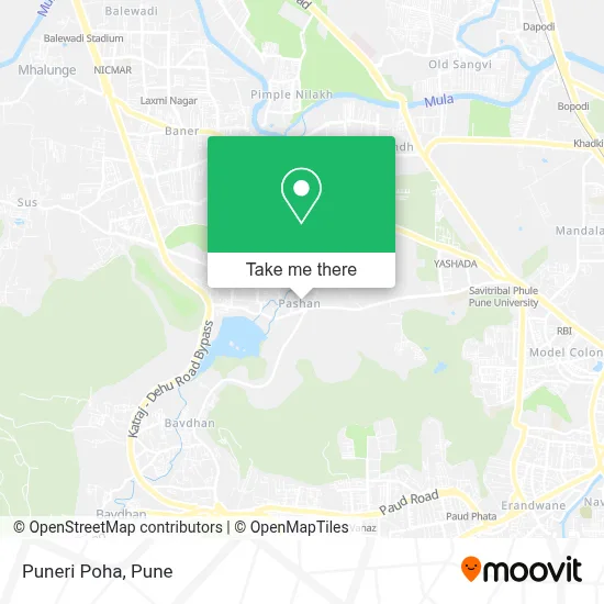 Puneri Poha map