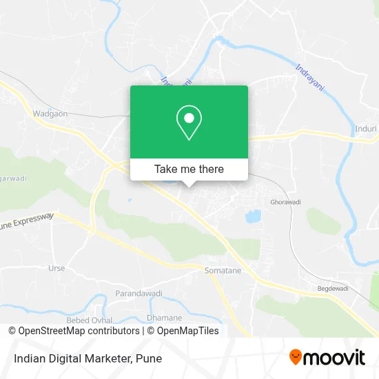 Indian Digital Marketer map