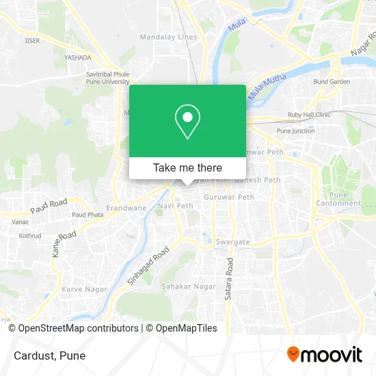 Cardust map