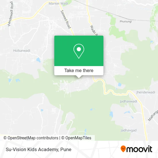 Su-Vision Kids Academy map