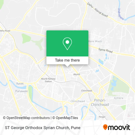 ST George Orthodox Syrian Church map