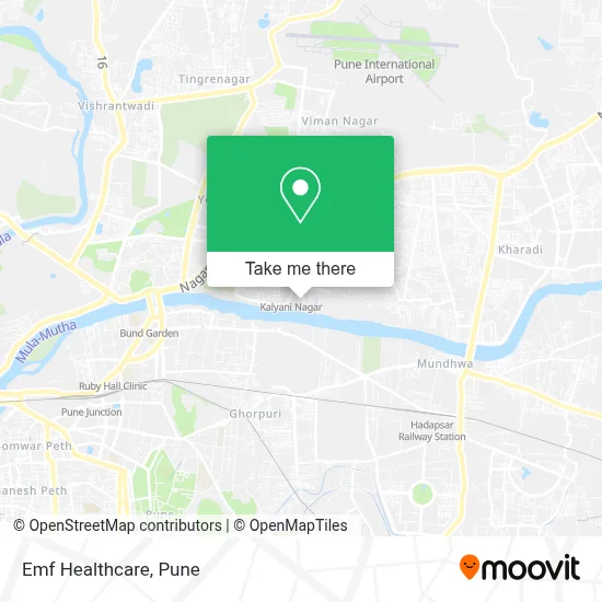 Emf Healthcare map