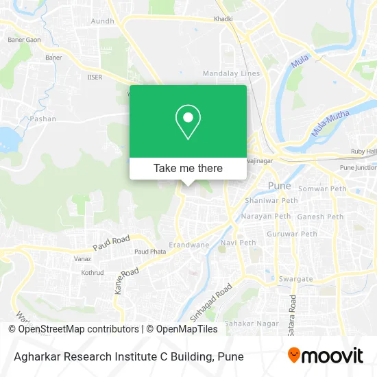 Agharkar Research Institute C Building map