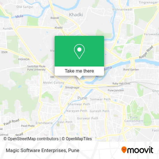 Magic Software Enterprises map
