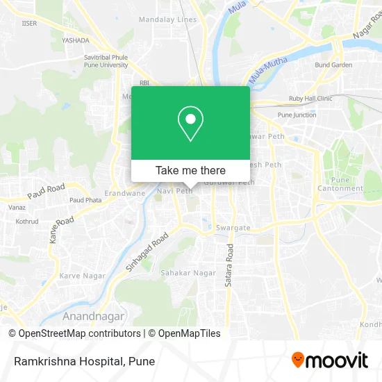 Ramkrishna Hospital map