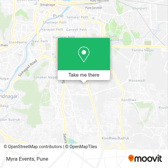Myra Events map