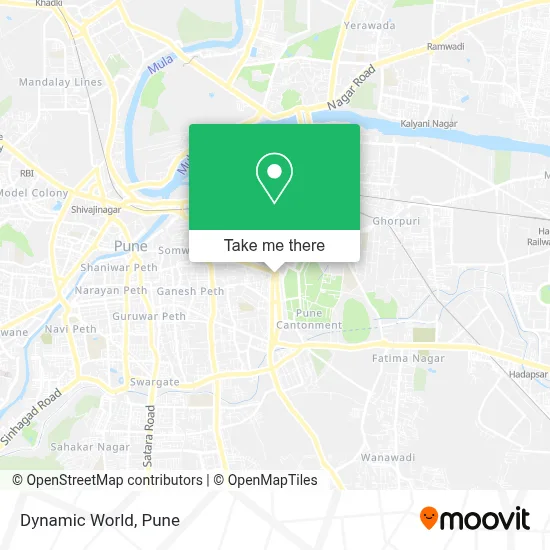Dynamic World map