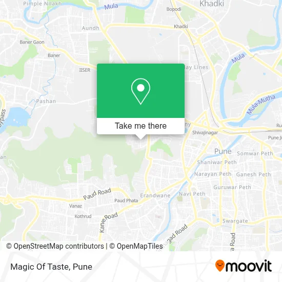 Magic Of Taste map