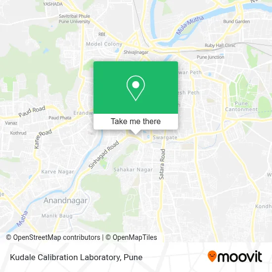 Kudale Calibration Laboratory map