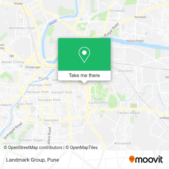 Landmark Group map