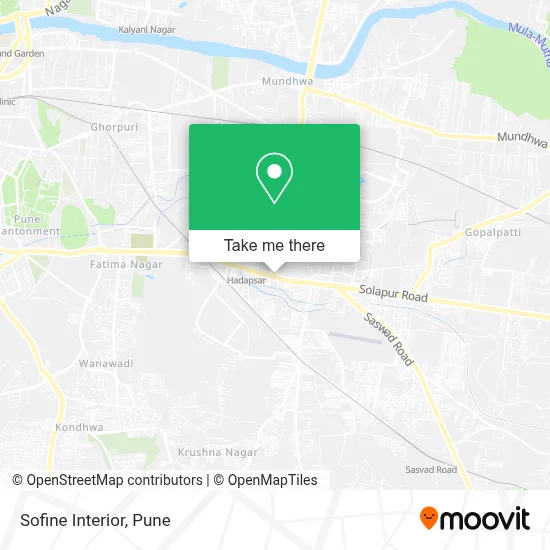 Sofine Interior map