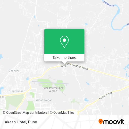 Akash Hotel map