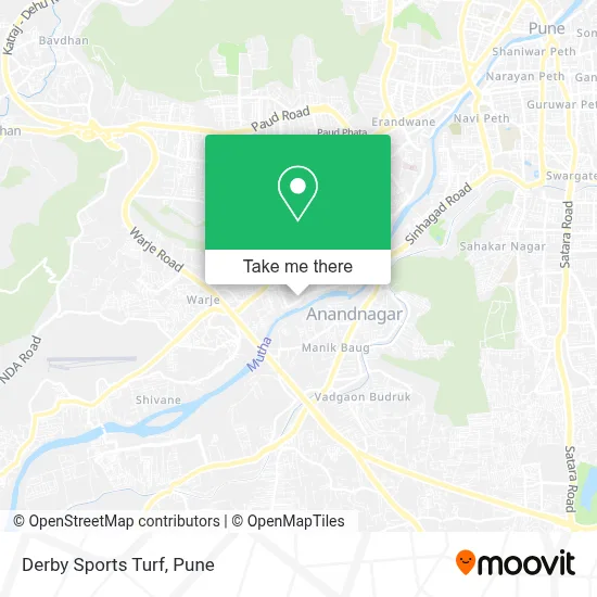 Derby Sports Turf map
