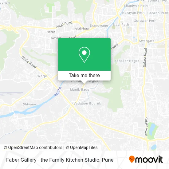 Faber Gallery - the Family Kitchen Studio map