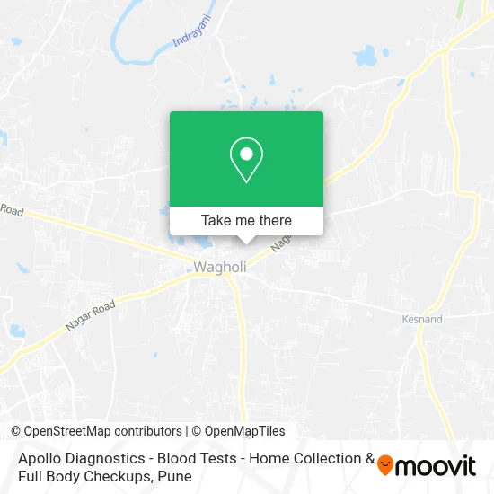 Apollo Diagnostics - Blood Tests - Home Collection & Full Body Checkups map
