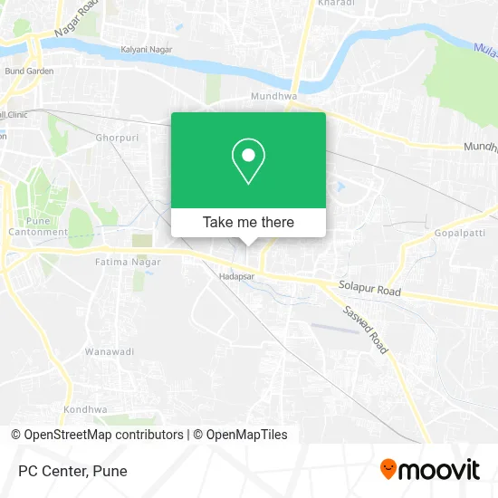 PC Center map