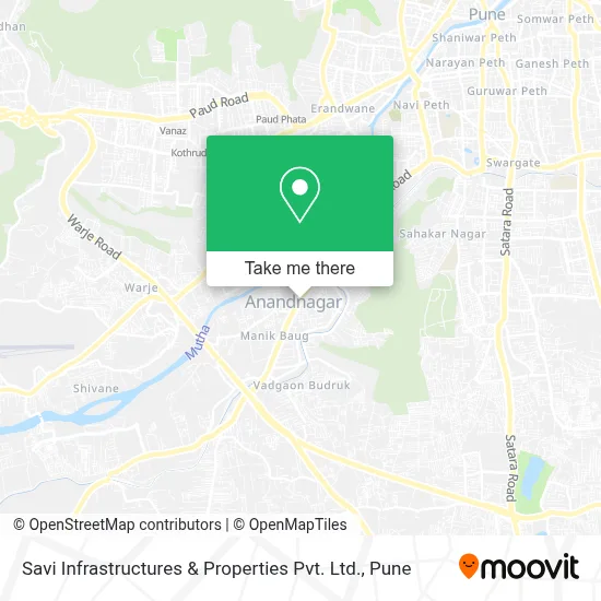 Savi Infrastructures & Properties Pvt. Ltd. map